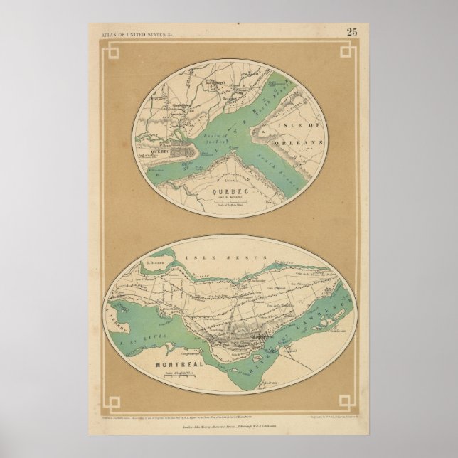 Quebec och dess miljö poster (Framsidan)