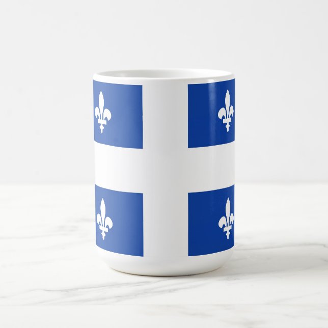 Québec-området canada land flagga kaffemugg (Center)