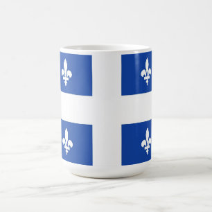 Québec-området canada land flagga kaffemugg