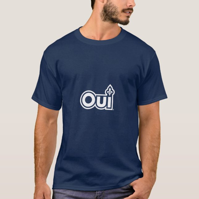 QUEBEC OUI T SHIRT (Framsida)
