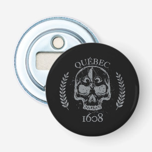 Québec patriot 1608 grunge metall RÖST JA Flasköppnare
