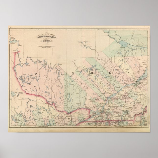 Quebec Poster (Framsidan)