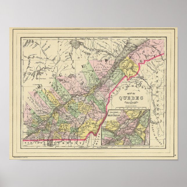 Quebec Poster (Framsidan)