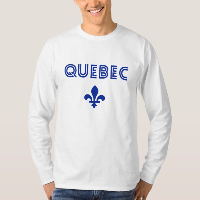 Québec Retro T Shirt (Framsida)