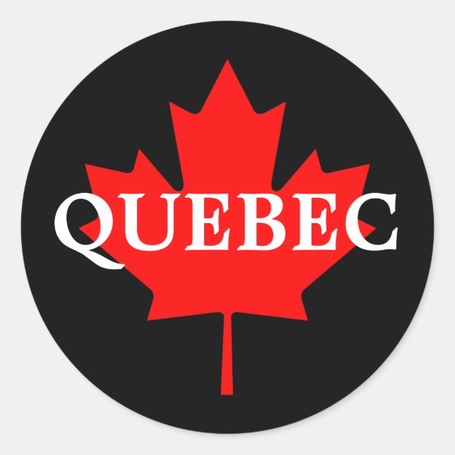 QUÉBEC RUNT KLISTERMÄRKE (Framsida)
