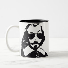 Québec Samuel Chamblank Hipster lunettes aviateur Två-Tonad Mugg