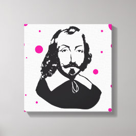 Québec Samuel de Chamblank 1608 Pois Ro Français Canvastryck