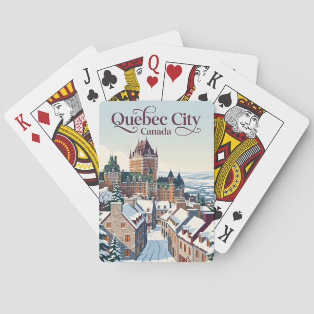 Québec Stad Kanada Casinokort (Baksidan)