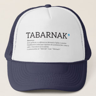 Québec Tabarnak Kraftuttryck Joual Humor Franska Truckerkeps