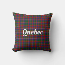 Quebec Tartan Rutig Kudde