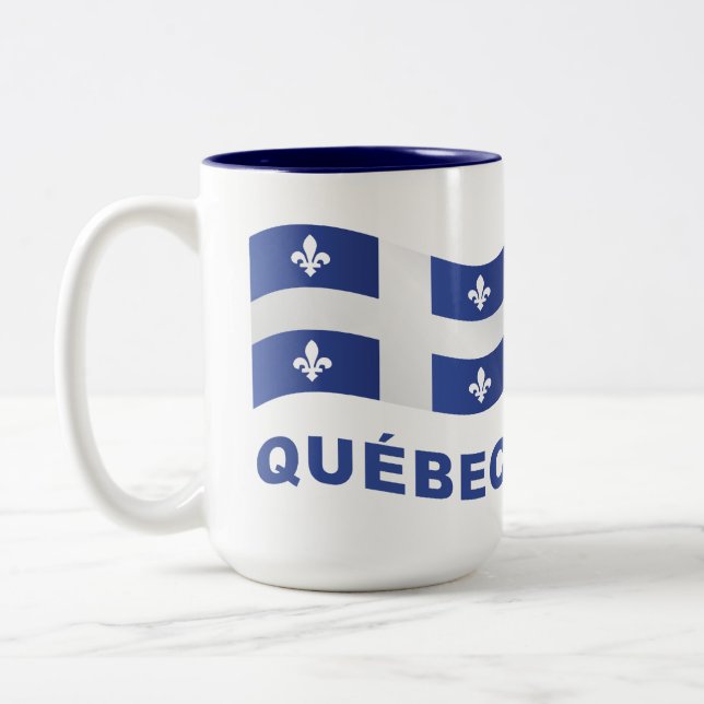 Québec Två-Tonad Mugg (Vänster)