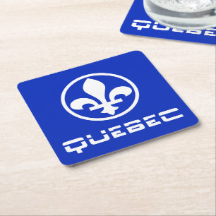 Québec Underlägg Papper Kvadrat