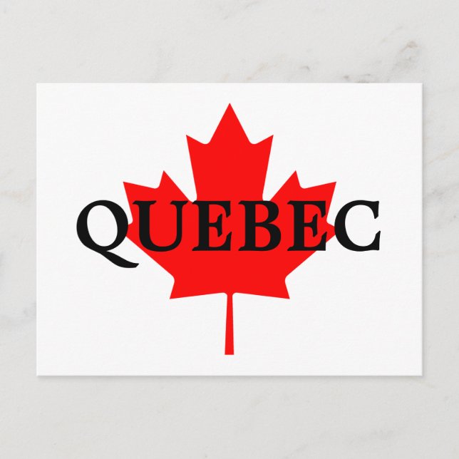 QUÉBEC VYKORT (Framsida)