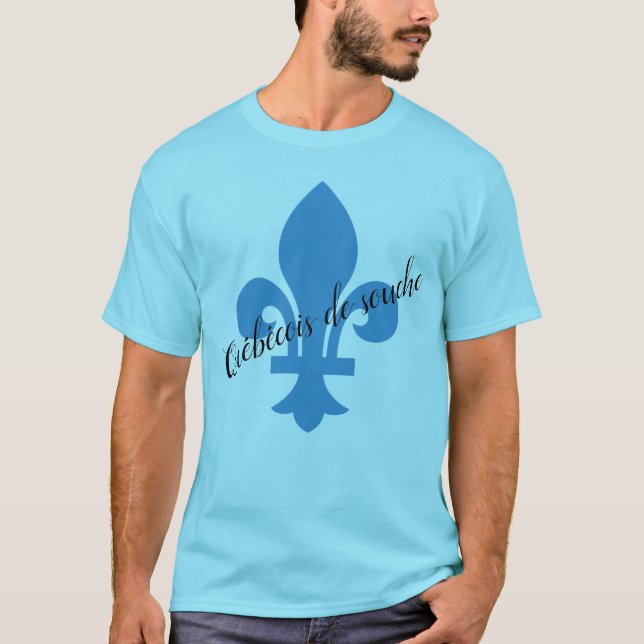 Québécois de souche (det gammala lagrar) t shirt (Framsida)