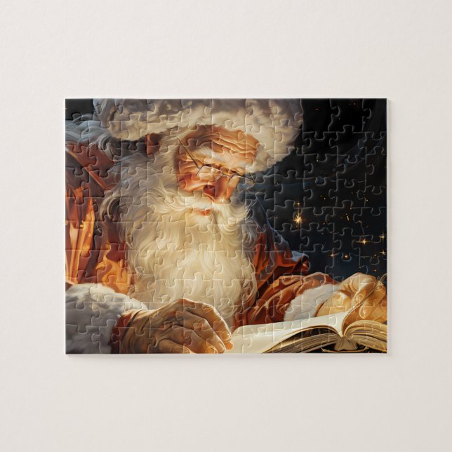 Quebra-Cabeça (Puzzle) Bom Velhinho Pussel (Horisontell)