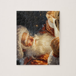 Quebra-Cabeça (Puzzle) Bom Velhinho Pussel