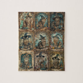 Quebra-Cabeça (Puzzle) Halloween das 9 Vidas Pussel