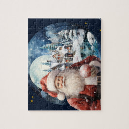 Quebra-Cabeça (Puzzle) Natal Encantado Pussel