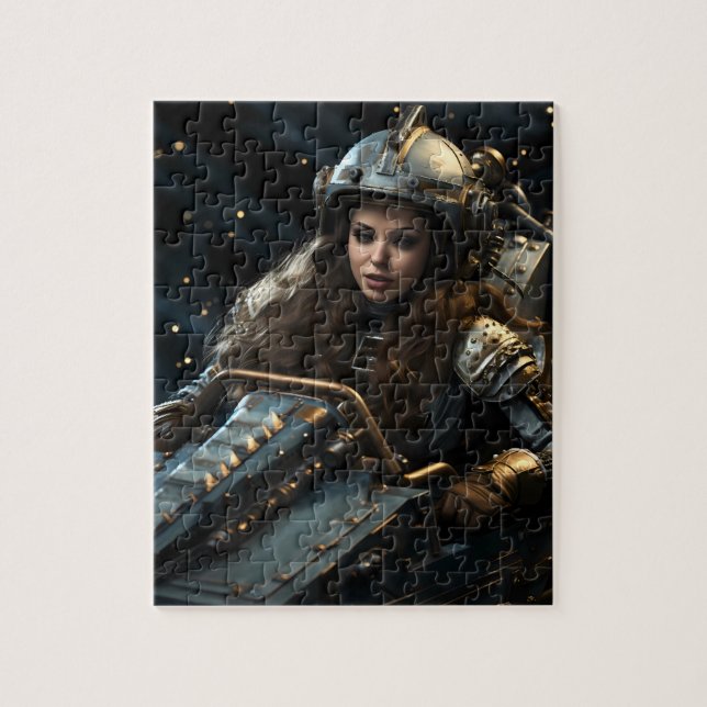 Quebra-Cabeça (Puzzle) Piloto Estelar Pussel (Vertikal)