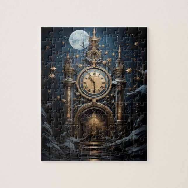 Quebra-Cabeça (Puzzle) Relógio dos Sonhos Pussel (Vertikal)