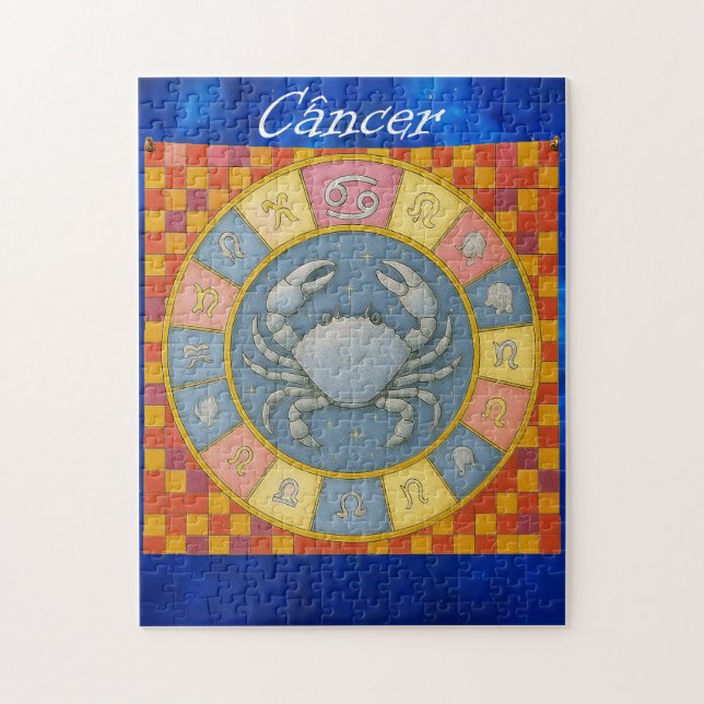 Quebra-Cabeça (Puzzle) Signo de Câncer Pussel (Vertikal)
