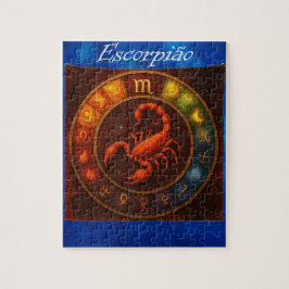 Quebra-Cabeça (Puzzle) Signo de Escorpião Pussel