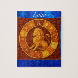 Quebra-Cabeça (Puzzle) Signo de Leão Pussel