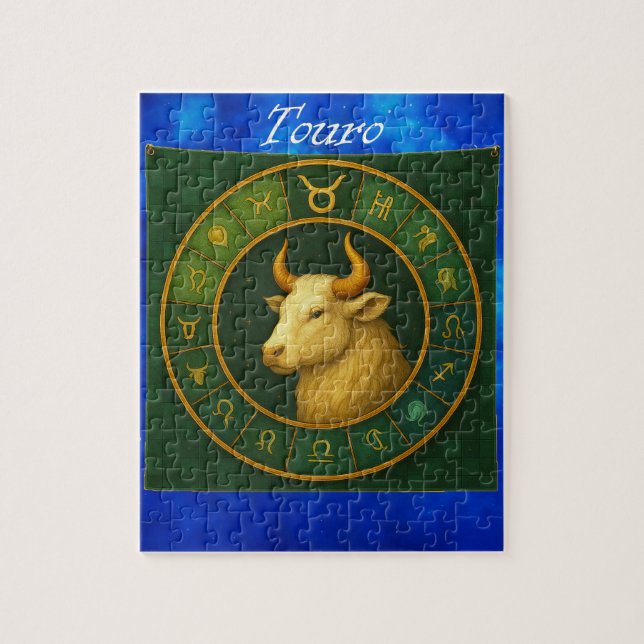 Quebra-Cabeça (Puzzle) Signo de Touro Pussel (Vertikal)