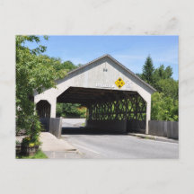 Quechee Gorge Covered Bridge - vykort