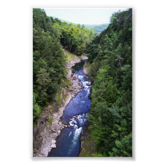 Quechee Gorge, Vermont Fototryck (Framsidan)