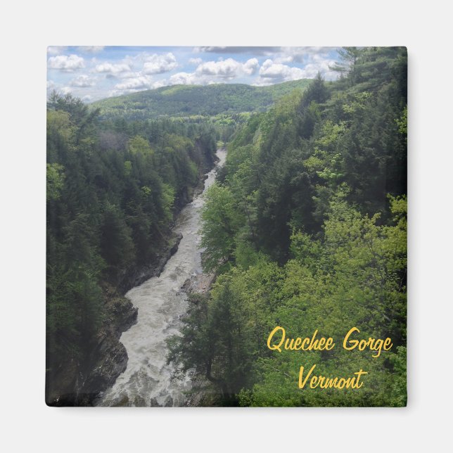 Quechee Gorge, Vermont Magnet (Framsidan)