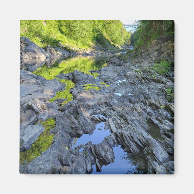 Quechee Gorge, Vermont Magnet (Framsidan)