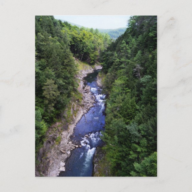 Quechee Gorge, Vermont Vykort (Framsida)
