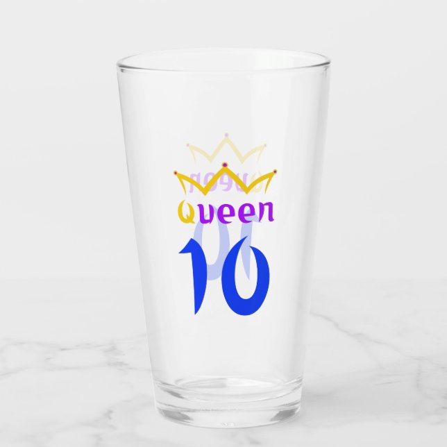 Queen 10 glaskopp (Baksida)