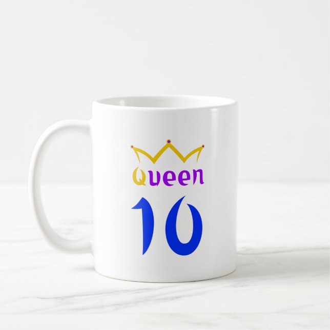 Queen 10 kaffemugg (Vänster)