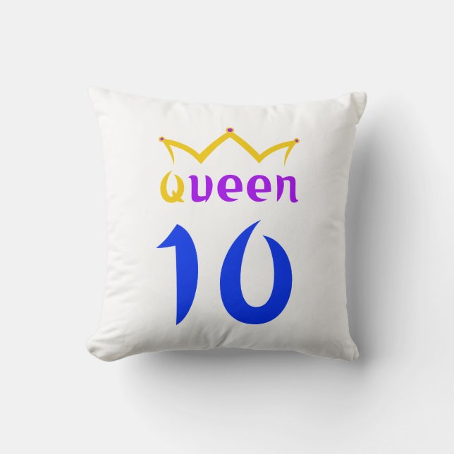Queen 10 kudde (Framsida)