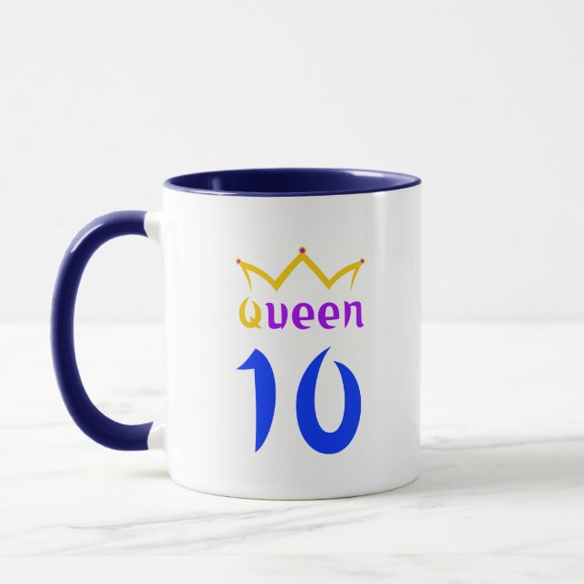 Queen 10 mugg (Vänster)