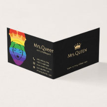 Queen Affärskort