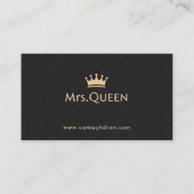 Queen Affärskort Themes