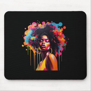 Queen Afro Melanin Dripping Junetelfte Afrikas Musmatta