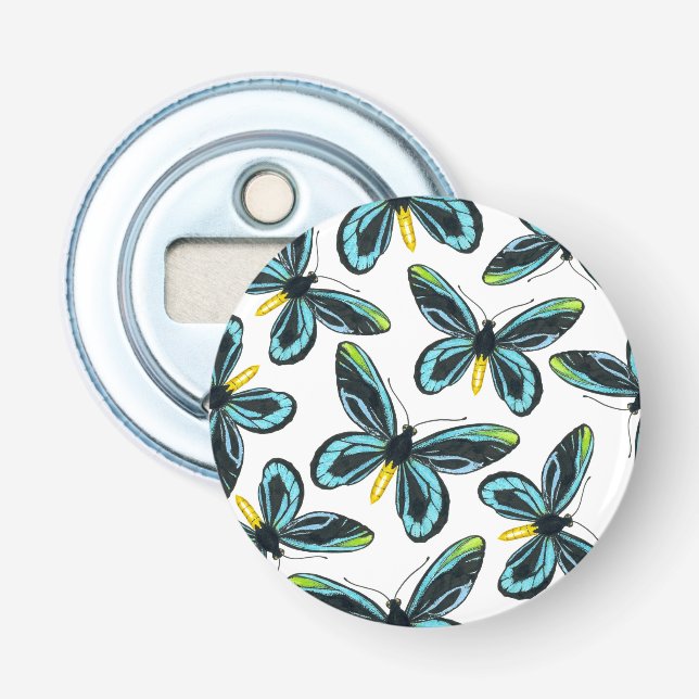 Queen Alexandra's birdwing butterfly mönster Flasköppnare (Framsidan)