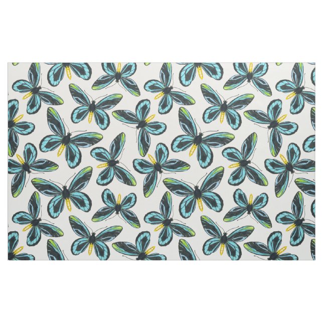 Queen Alexandra's birdwing butterfly mönster Tyg (Fat Quarter)