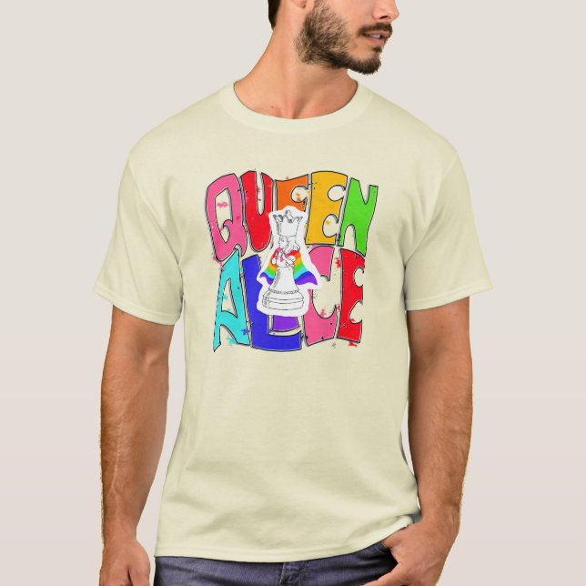 Queen Alice Shirt Colorful T Shirt (Framsida)
