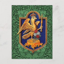Queen Anne Boleyn Royal Falcon Badge Vykort