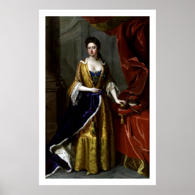 Queen Anne från Underbara Storbritannien och Irlan Poster (Framsidan)