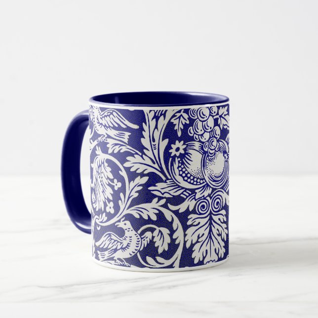 Queen Anne Mönster, William Morris Coffee Mugg (Framsida vänster)