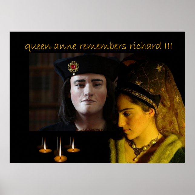 Queen Anne Neville remembers Richard III Poster (Framsidan)