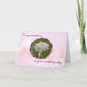 Queen Anne's Snöre Bröllop Grattiss Card Kort