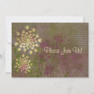 Queen Anne's Snöre bröllopsinbjudan Inbjudningar