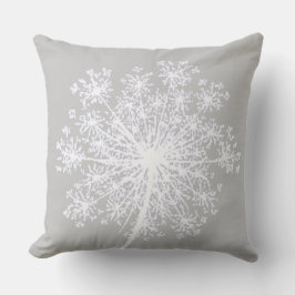 Queen Anne's Snöre Flower Art Kudde